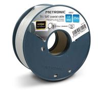 Metronic Câble coaxial TV / SAT 17 VAtC 25 m
