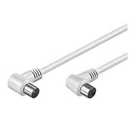 Câble Coaxial - WENTRONIC - 11522 - 5 m - Noir - Connexion fiable et stable