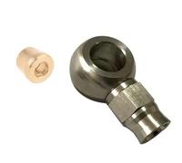 Câble commande Inserts anti-usure AN3, connecteur d'extrémité de tuyau, pièces système freinage pour voiture et moto