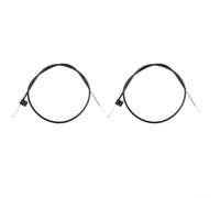 Câble Commande pour gaz 46" Pour Ferris F200XT IS2000Z Câble(2pcs) | Compatible F200XT, IS2000Z, longueur 46 pouces, acier spring, résistance chaleur