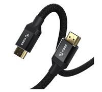 Câble Compatible FIBBR HDMI 2.1 48 Gbps Numérique, Compatible For Xiaomi, Mi Para TV Box PS5 PS4 8K 2.1 4K 2.0 Splitter 8K/60 Hz Câbles.(3m)