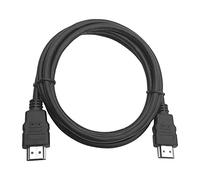 Câble Compatible HDMI Plug Play Wide Application Haute Définition Métal Pratique Fiable Android Box Lecteur Réseau Console De Jeu Câble De Signal Cordon Vidéo Pour Décodeur TV Le noir 1M