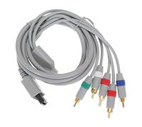 Câble Composant Hdtv 1.8m 6ft 1080p, Câble Audio Vidéo Av 5rca Pour Nintendo Wii, Support Naturel Et Vif 1080i/720p