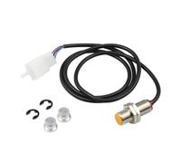 Câble Compteur Vitesse, Asudaro Câble Capteur Compteur Kilométrique Moto Kit Remplacement Compteur Vitesse Moto Aimants à 2 Broches Pour Compteur Kilométrique VTT Avec 2 Aimants