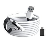 Câble Configear Link 5M Compatible avec les accessoires Meta/Oculus Quest2 / Pro PICO 4, câble de casque VR pour les jeux Rift S/Steam VR, câble de charge USB 3.2 Gen1 vers USB C pour PC de jeu