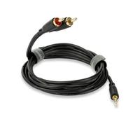 QED Connect Jack-Phono - Câble Mini-Jack 3,5 mm vers RCA de 3 m