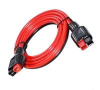 Câble connecteur 14 AWG pour chariot élévateur électrique équipement de distribution de batterie applications industrielles Fil rouge noir 50 cm 100 cm Longueur options (50 cm)