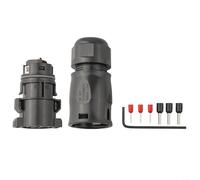 Câble connecteur étanche IP68 pour micro-onduleur Deye SUN-M80G3-Q0, 2,5/4,0 mm² 14/12 AWG avec matériau PPO pour une utilisation en intérieur et en extérieur