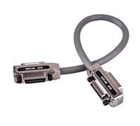 Câble connecteur métallique - Câbles d'extension de 1/1,5/2 m pour IEEE-488 GPIB - Câble de carte de contrôle Câble d'extension IEEE-488 long durable avec capuchon en métal et boîtier pour GPIB Due