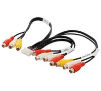 Cable Connection AUX compatible avec autoradio Kenwood - 20 broches - RCA