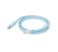 Câble Console USB vers RJ45 pour routeurs/commutateurs RS232 avec puce FTDI pour routeurs et commutateurs Cisco, 1,8 m, compatible Windows, Linux et Mac OS, pour la configuration des périphériques