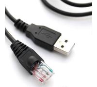 Cable console USB vers RJ50 AP9827 pour onduleurs intelligents APC 940-0127B, 940-127C et 940-0127E avec cable de contrainte moule