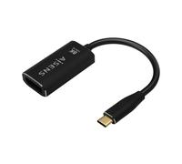 CABLE CONVERSOR AISENS ALUMINIO USB-C A DISPLAYPORT 8K60HZ NEGRO 15CM