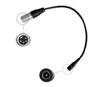 Câble convertisseur CC 5,5 x 2,5 mm femelle vers XLR 4 broches mâle