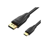 Câble Convertisseur USB-C Mâle vers Displayport Mâle Vention - 2m - Noir