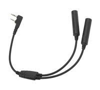 Câble convertisseur de casque à deux radios pour RT15 RT17 RT19 RT21 RT22 RT22S RT27 RT28 RT68 RT81 RT86 RB17 RB26 RB27 RB29 RT22S
