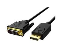 Câble Convertisseur DisplayPort Vers HDMI DVI-D VGA, Prise Plaquée Or, Adaptateur D'affichage Multiport HD 4K 1080P, For Téléviseur, Ordinateur Portable Et Ordinateur De Bureau(DP To DVI)