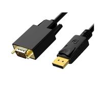 Câble Convertisseur DisplayPort Vers HDMI DVI-D VGA, Prise Plaquée Or, Adaptateur D'affichage Multiport HD 4K 1080P, For Téléviseur, Ordinateur Portable Et Ordinateur De Bureau(DP To VGA)