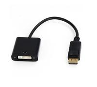 Câble convertisseur DP DisplayPort Display Port vers DVI, 20cm