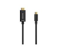 Câble convertisseur HDMI 4K - AISENS - A109-0624 - USB Type-C - HDMI - 1.8M - Noir