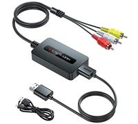 Câble Convertisseur HDMI vers RCA avec Adaptateur - Composite AV CVBS In/Out pour Appareils Compatibles