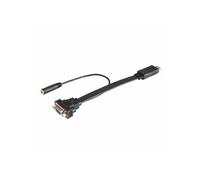 : Câble convertisseur HDMI vers VGA + jack 3,5 mm