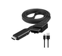 Câble convertisseur N64 vers HDMI avec câble USB pour N64, SNES, GameCube, commutateur TV multicolore, compatible avec les consoles rét