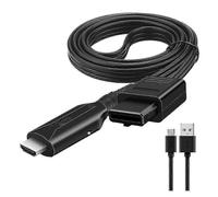 Câble convertisseur N64 vers HDMI - Plug and Play 1080p HD Link pour N64/GameCube/SNES - Compatible Wiistar HD