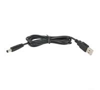 Câble convertisseur USB Boost pour alimentation 5, 5 x 2, 1 mm, 5 V à 12 V, 1 m de long pour routeurs et lumières (5 V)