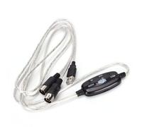 câble convertisseur USB MIDI pour clavier de musique, 16 canaux d'entrée-sortie, en stock