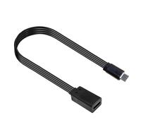 Câble convertisseur USB type C vers USB micro en-10cm CF à V8ST