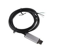 Câble convertisseur USB vers série RS485, puce FT232RL RS 485 en aluminium USB 3 broches 3Din câble de programmation dénudé