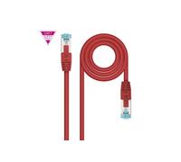 Câble/Cordon réseau RJ45 Catégorie 7 S-FTP (S/FTP) Droit 2m (Rouge)