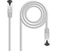 Câble/Cordon réseau RJ45 Nanocable Catégorie 8 SSTP (S/FTP) 15m (Gris)