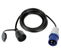 CABLE - CUPLAGE SUR CONNECTEUR CEE - 3 m - FICHE TYPE E (SYSTÈME FRANÇAIS)