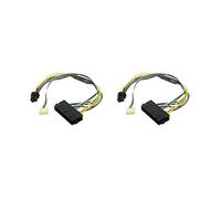 Câble d’adaptateur d’alimentation 12 pouces ATX principal 24 broches vers 6 broches 18 awg pour remplacement du Z240/Elitedesk 8