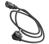 Câble d’Alimentation 3 Broches LinQ 1.8m pour Ordinateur, Moniteur et Imprimante LinQ Noir