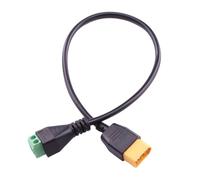 Câble d ' Alimentation à Connexion Rapide mâle à 2 Broches avec bornes de Verrouillage à vis, adapté connecteurs d ' Alimentation de Voiture à Panneaux solaires et d ' appareils puissants