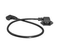 Câble d ' Alimentation à sur Panneau C13 à C14, rallonge d ' Alimentation à 90 degrés IEC 320 C13 Femelle à C14 mâle pour Cordon de Serveur de Moniteur