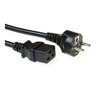 Câble d’Alimentation ACT C19 à CEE7/7, 5m, IEC 60320, câble électrique pour onduleurs et serveurs, Noir - AK5148