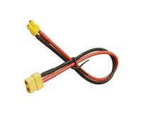 Câble d ' alimentation Câble adaptateur de batterie Hobby Câble XT30 femelle interface femelle série 60 Cordon d ' alimentation en fil de silicone 14AWG pour kits de terrain Batterie d ' avion modèle