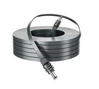 Câble d ' Alimentation DC5, 5x2, 1 mm pour l ' Alimentation, 10 Meters | Construction en métal et PVC, câble à profil bas, connecteur DC5, 5 x 2, 1 mm pour les itinéraires d ' ouverture