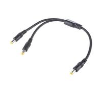 Câble d ' Alimentation DC5521 / DC5525, 5.5x2.5mm / 5.5x2.1mm, Ligne de Fil de connecteur, Cordon de séparation 1 à 2 pour caméras de sécurité, Fil d ' Alimentation de Ventilateur