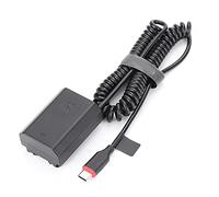 Câble d ' Alimentation de caméra résistant à l ' Usure, Type-c FZ100, Batterie factice pour A7C A7III A7RIII A7SIII A7RM4 A7RIV A9, connecteur de câble d ' Alimentation de caméra