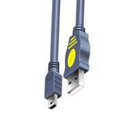 Câble d ' Alimentation et de données USB avec connecteur de Type T à 5 Broches pour systèmes d ' Enregistrement, Liaisons de caméra et Appareil MP3 pour Un Usage Quotidien