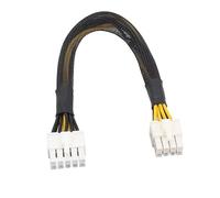 Câble d ' alimentation GPU du serveur avec disposition des | Formats de connecteurs distincts pour l ' alimentation serveur-GPU, gaines en fil PVC, faisceau de câbles tressés