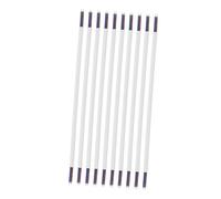 Câble D’alimentation LED 2*0,5 Mm² Cuivre PVC Blanc 10 Pièces | Deux Âmes, Format Plat, Transmission Stable du Courant, Installation Facile, Usage Intérieur et Diverses Occasions