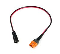 Câble d ' Alimentation Polyvalent XT60I DC5521, 30cm | Cordon d ' alimentation à connexion rapide à courant élevé adapté chargement des véhicules, batteries solaires