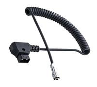Câble d ' Alimentation pour caméra BMPCC 4K D-Tap de | connecteur verrouillable, prise en du routage enroulé pour les équipes vidéo mobiles, stockage compact