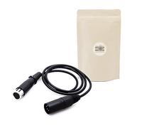 Cable d Alimentation rallonge XLR 4 Broche alim 4 pin 12v 24v 48v 1 Mètre - ADAPTOUT Marque FRANÇAISE